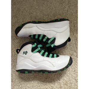 Air Jordan 10 Retro Verde Size 5.5 Youth